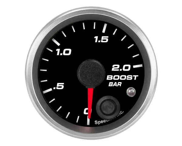 SpeedHut Boost Gauge 0-2.0bar Metric with Warning - GRM-BOOST-02