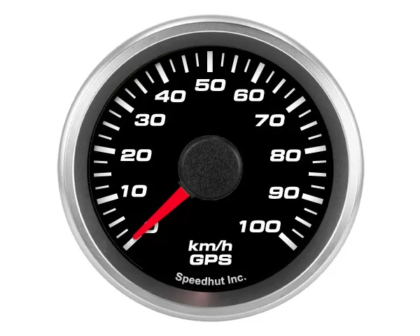 SpeedHut GPS Speedometer Gauge 100kmh Metric - GRM2-GPS-01