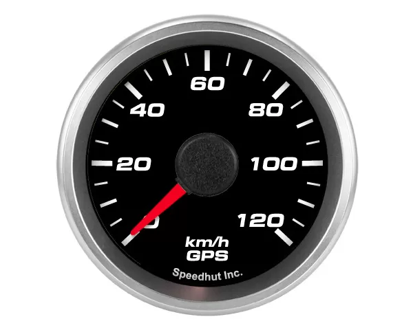 SpeedHut GPS Speedometer Gauge 120kmh Metric - GRM2-GPS-03