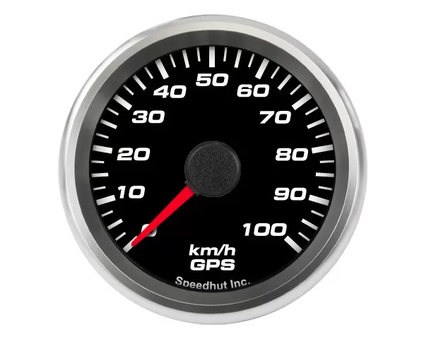 SpeedHut GPS Speedometer Gauge 100kmh Metric - GRM258-GPS-01