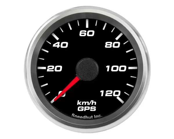 SpeedHut GPS Speedometer Gauge 120kmh Metric - GRM258-GPS-03