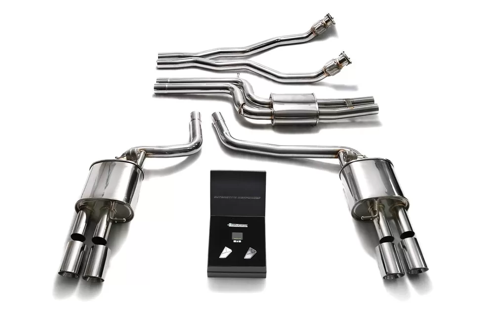 ARMYTRIX Valvetronic Exhaust System Audi A5/S5 Coupe | Cabriolet B8 3.0L TFSI V6 2008-2016 - AUBS2-QS11C