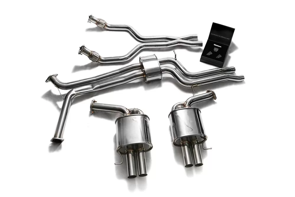 ARMYTRIX Stainless Steel Valvetronic Catback Exhaust System Audi S6 Avant | S7 | RS6 | RS7 C7 4.0 TFSI V8 2014-2020 - AUC7R-C