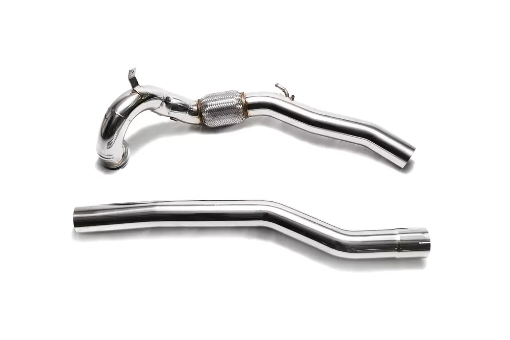 ARMYTRIX High-Flow Performance Race Downpipe / Secondary Downpipe Audi S3 8V | VW Golf R MK7 - AWVSR-DD