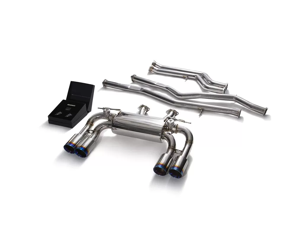 ARMYTRIX Valvetronic Exhaust System BMW M2 Competition F87 2019-2021 - BMF87C-QS38B