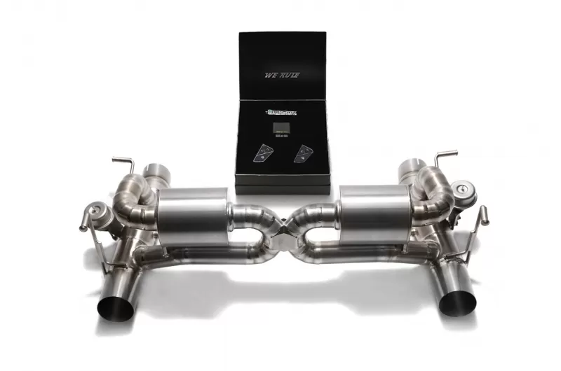ARMYTRIX Titanium Valvetronic Exhaust System Ferrari 488 2015-2018 - FF488-C