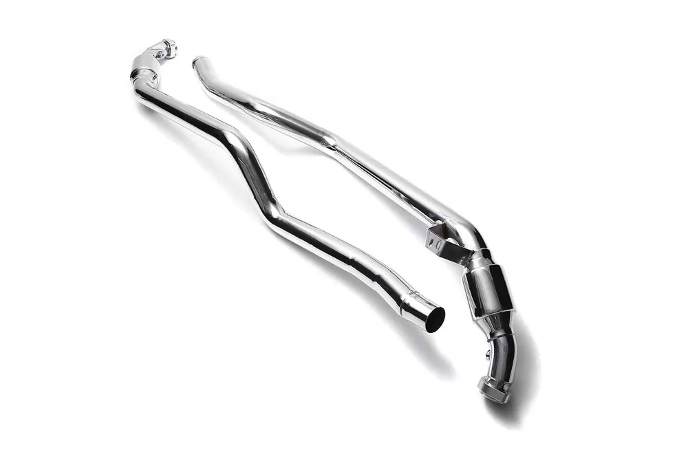 ARMYTRIX Sport Cat-Pipe with 200 CPSI Catalytic Converters Mercedes-Benz C63 AMG W204 2008-2014 - MB046-CD