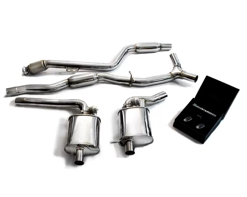 ARMYTRIX Stainless Steel Valvetronic Exhaust System Mercedes Benz C300 W205 Right Hand Drive 2018-2019 - MB052-BRC