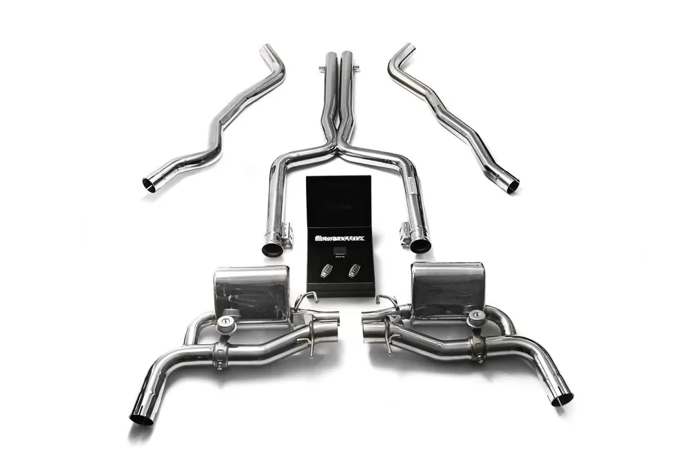 ARMYTRIX Stainless Steel Valvetronic Catback Exhaust System Mercedes-Benz C63 AMG | AMG S W205 2015-2020 - MB056-C