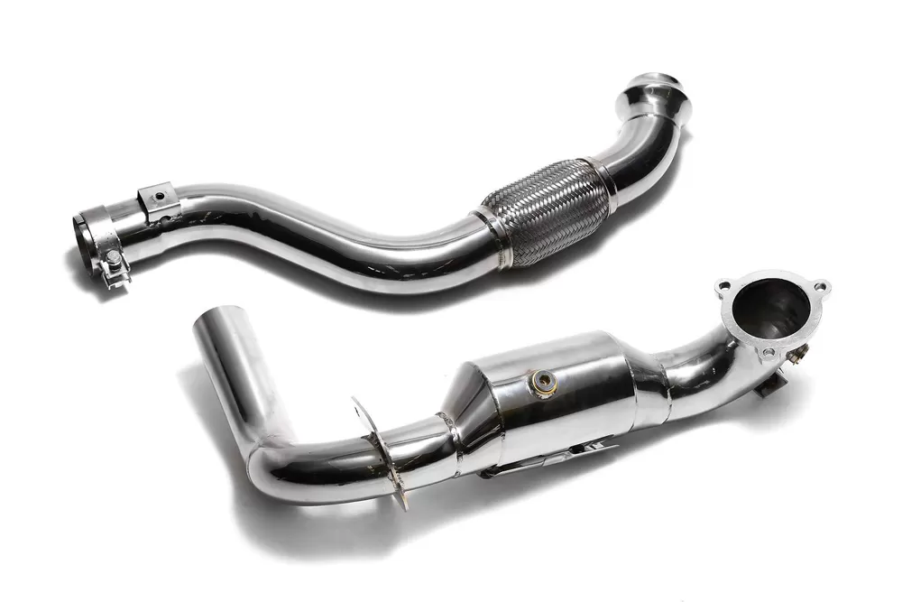 ARMYTRIX High-Flow Performance Race Downpipe | Link Pipe Mercedes-Benz A-Class | CLA-Class 2013-2018 - MB270-DD