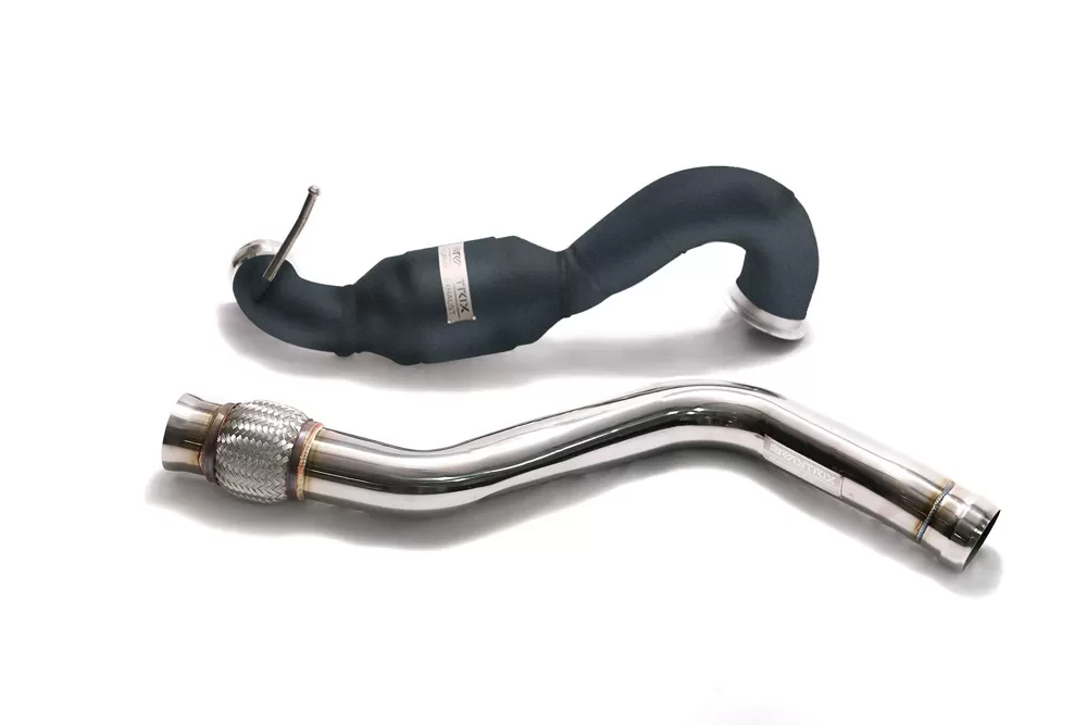 ARMYTRIX Ceramic Coated Sport Cat-Pipe with 200 CPSI Catalytic Converters and Link Pipe Mercedes-Benz A-Class | CLA-Class | GLA-Class AMG 2013-2019 - MBA45-CDC