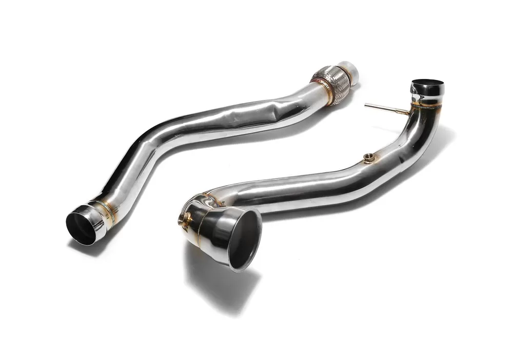 ARMYTRIX High-Flow Performance Race Downpipe | Link Pipe Mercedes-Benz A-Class | CLA-Class | GLA-Class AMG 2013-2019 - MBA45-DD
