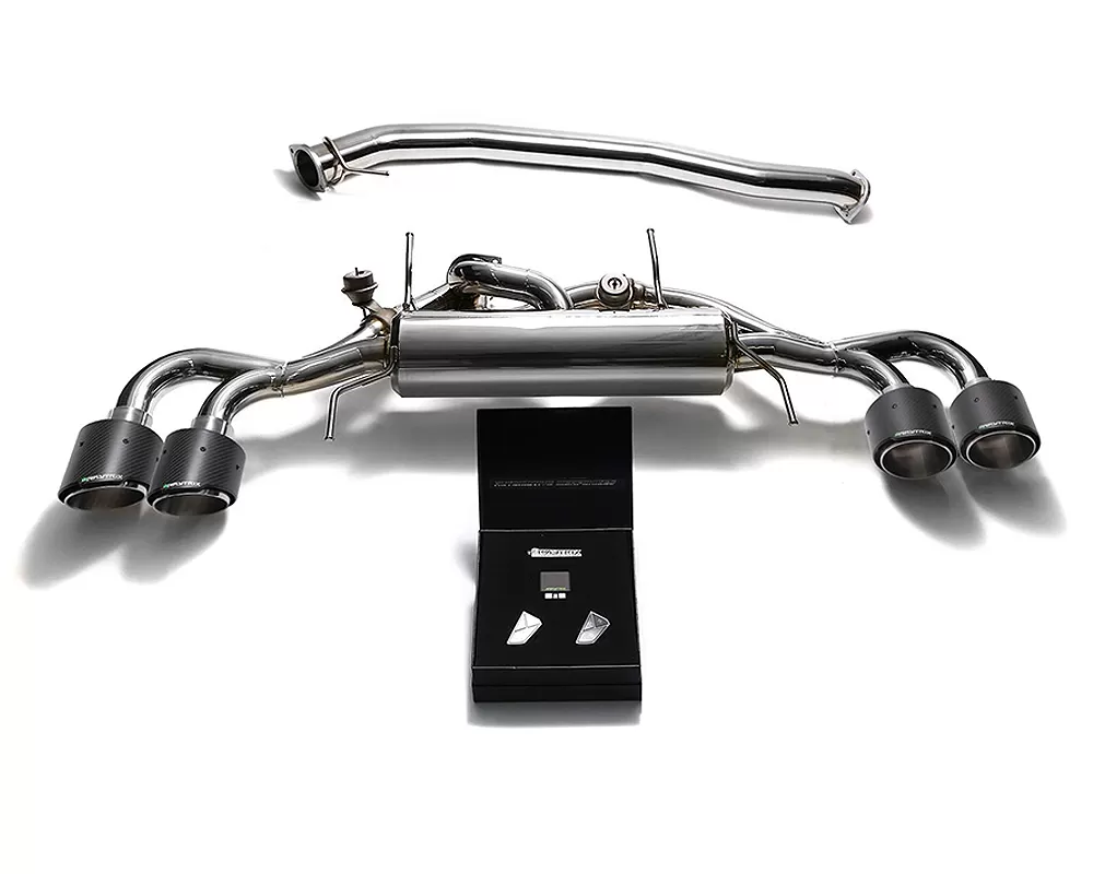 ARMYTRIX Valvetronic 90mm Exhaust System Nissan GT-R R35 2009-2021 - NI35S-QC12