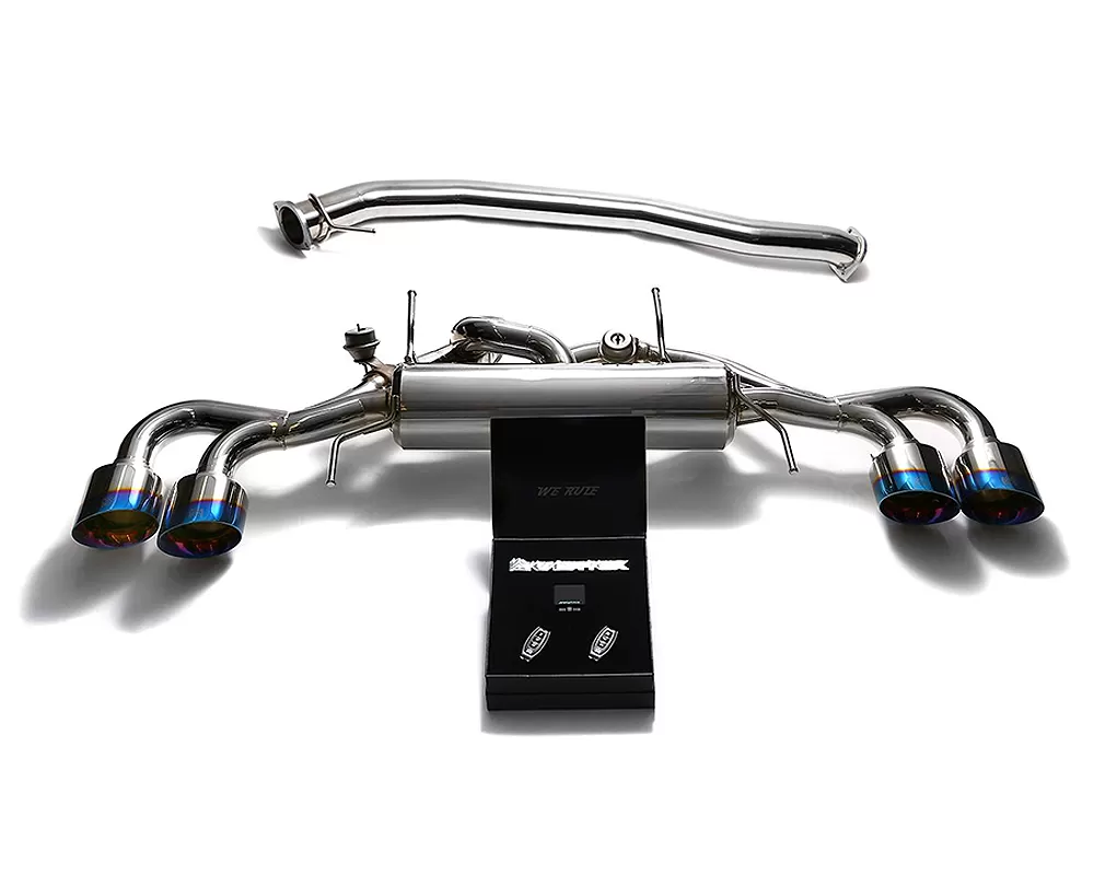 ARMYTRIX Valvetronic 90mm Exhaust System Nissan GT-R R35 2009-2021 - NI35S-QS12B