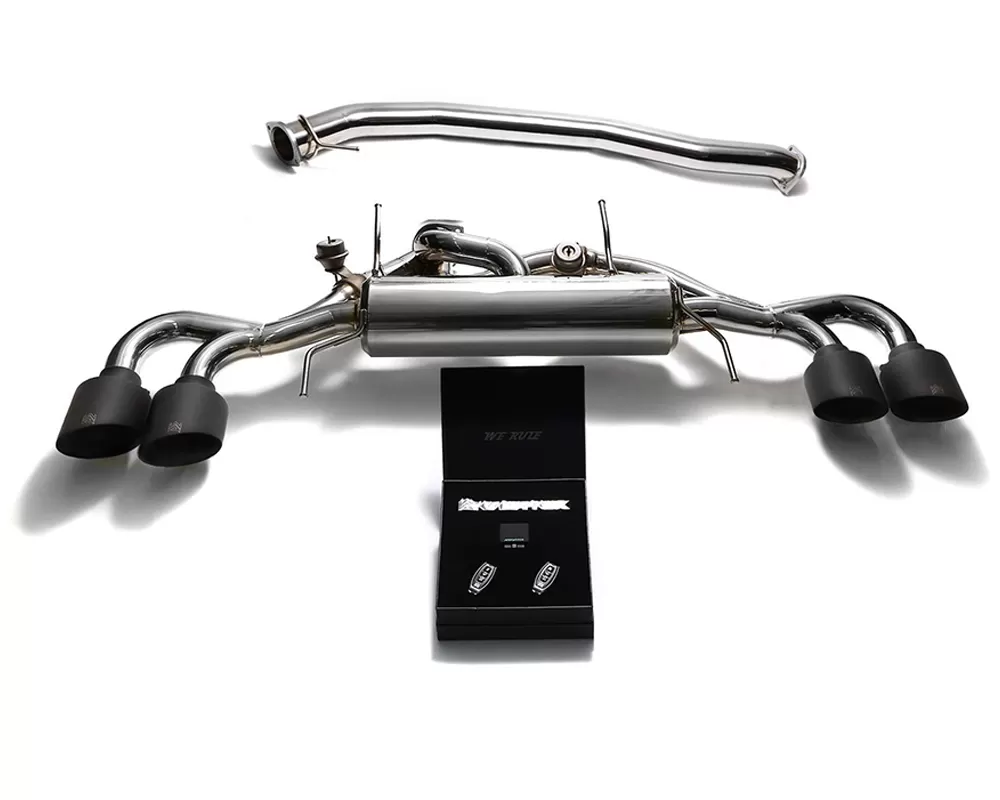 ARMYTRIX Valvetronic 90mm Exhaust System Nissan GT-R R35 2009-2021 - NI35S-QS12M