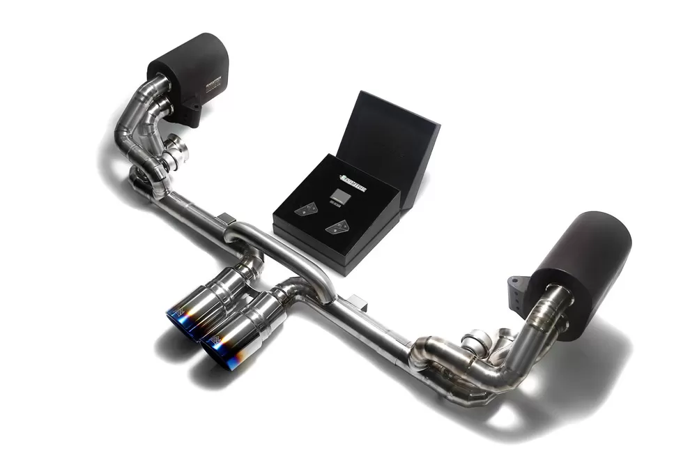 ARMYTRIX Titanium Valvetronic Exhaust System Porsche 991 GT3 | GT3 RS 2014-2019 - P91G3-DT18B