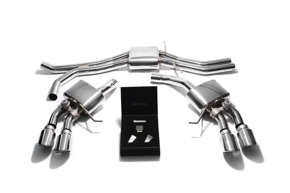 ARMYTRIX Valvetronic Exhaust System Porsche Macan S | GTS | Turbo 2015-2020 - PM36T-QS30C
