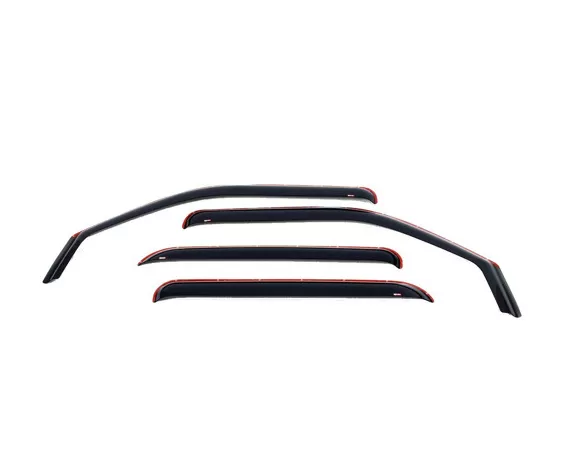 Westin Automotive Wind Deflectors - In-Channel Smoke Ford F-150 Super Cab Extra Cab 04-11 - 72-37481