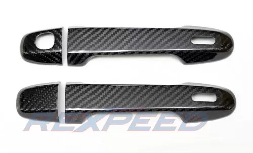 Rexpeed Carbon Fiber Door Handle Cover Toyota|Subaru(FRS|BRZ) - FR08