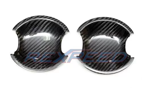 Rexpeed Carbon Fiber Door Handle Base Cover Toyota|Subaru(FRS|BRZ) - FR09