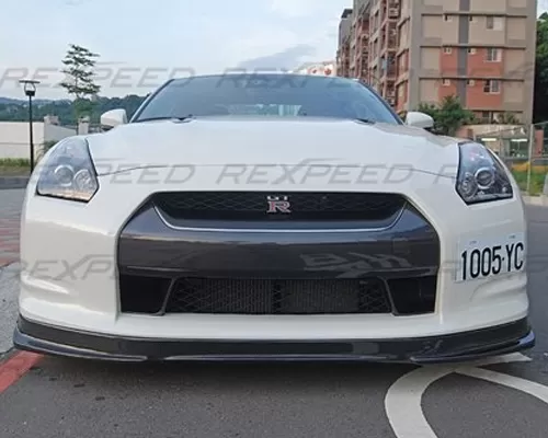 Rexpeed Mines Style Front Lip Spoiler Nissan GT-R(R35) - N15
