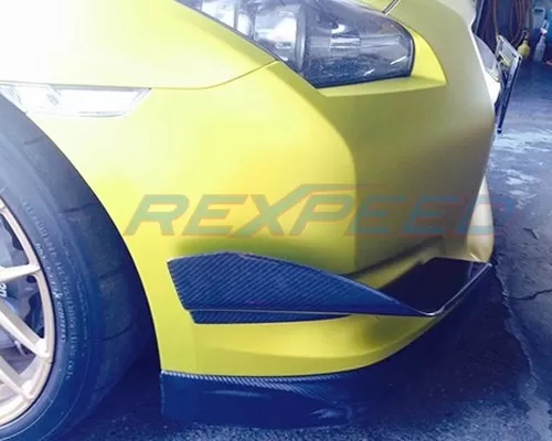 Rexpeed Mines Style Carbon Fiber Canards Nissan GT-R R35 - N42