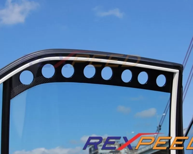 Rexpeed Carbon Fiber Window Vent Mitsubishi EVO VIII 2003-2005 - R104