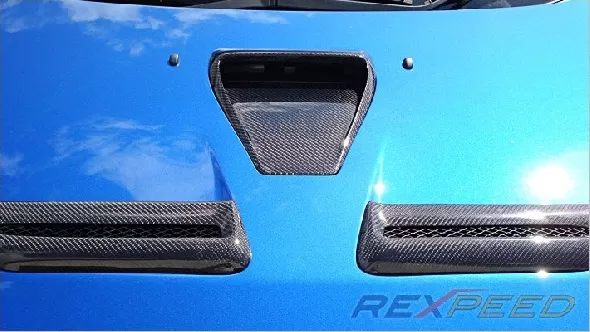 Rexpeed Type-1 Carbon Fiber Hood Scoop Mitsubishi EVO 10 - R132