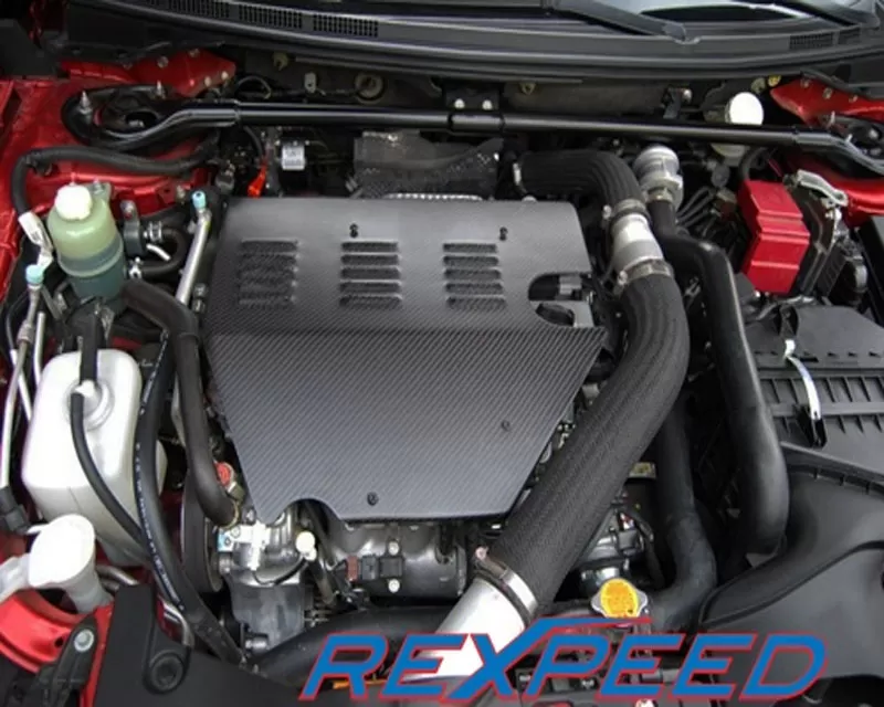Rexpeed Carbon Fiber Engine Cover Mitsubishi EVO 10 - R164C