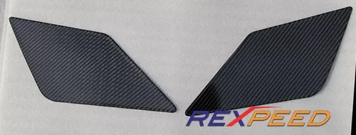Rexpeed Carbon Fiber Side Wing Decal Mitsubishi EVO 10 - R93