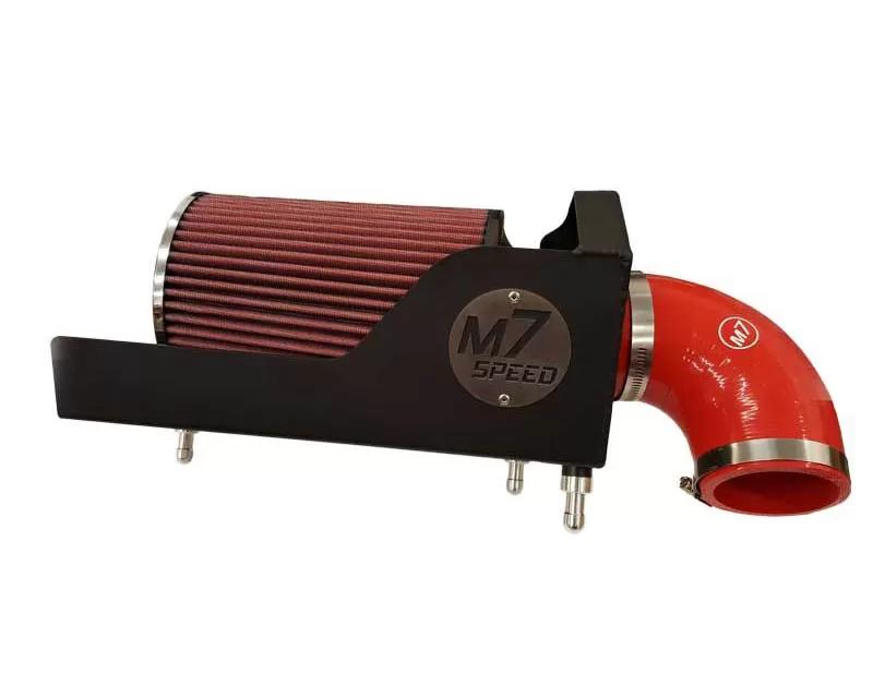 M7 Speed MAXX-FLO Intake System HSG Red 8 Ply Cotton Filter Black Silicone Elbow Mini Clubman | Cooper | Cooper S | Coupe| Countryman | Paceman | Roadster 2007-2016 - 56-312102
