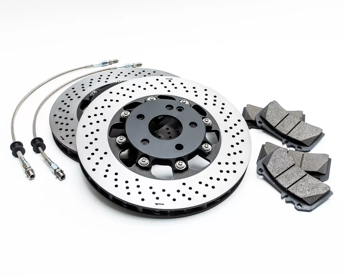 WP Pro Front Brake Rotor Upgrade Kit Mercedes CLA45 | A45 | GLA45 - AP-CLA45-450