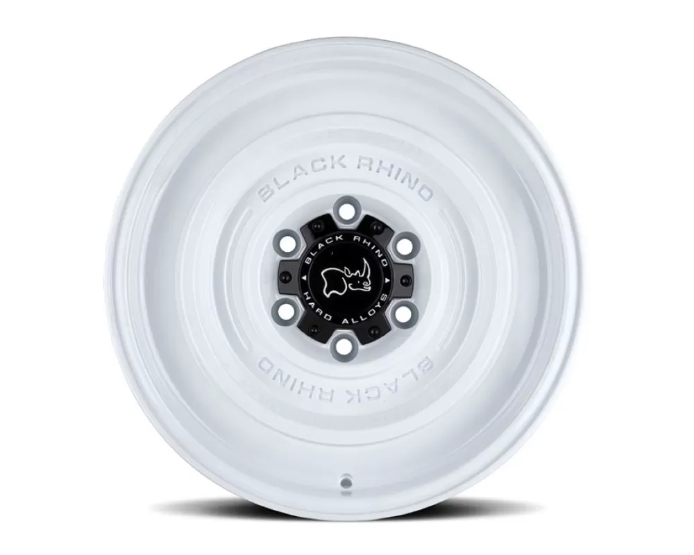 Black Rhino Solid Wheel 17x9.5  6x139.70|6x5.5 -12mm Gloss White - 1795SLD-26140W12