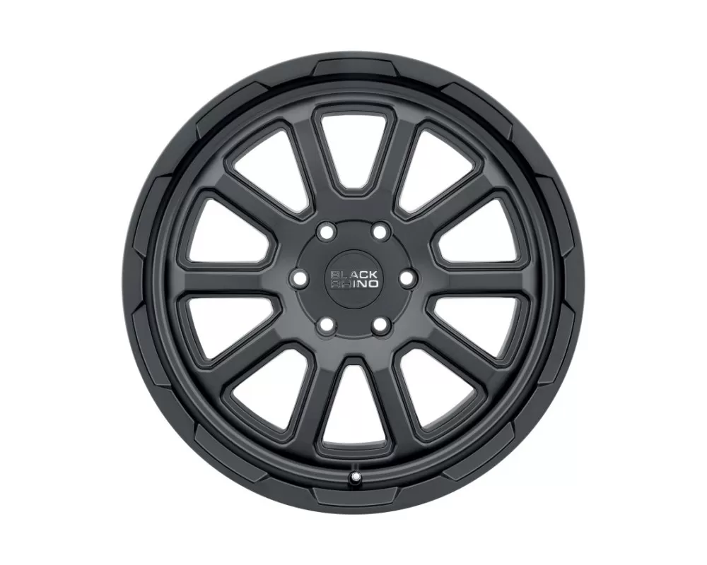 Black Rhino Chase Matte Black Wheel 20x8.5 5x150 10mm CB110.2