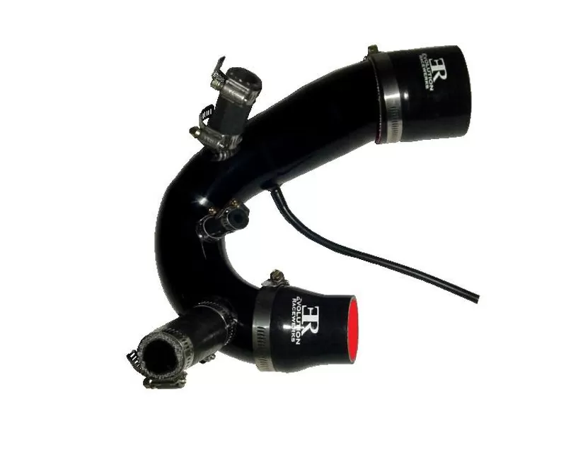 Evolution Racewerks Turbo Inlet Pipe Type III Hard Black Anodized Finish Audi A4 B5 1.8T with OEM MAF 96-01 - AU-INT001B