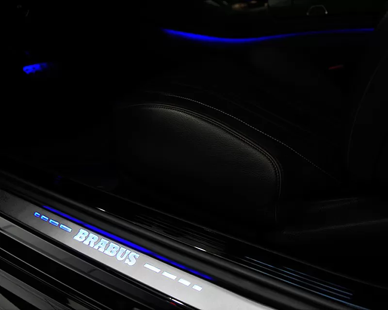 Brabus Illuminated Entrance Panels with Ambience Lighting Color Sync Mercedes Benz S65 AMG C217 15-16 - 217-350-00