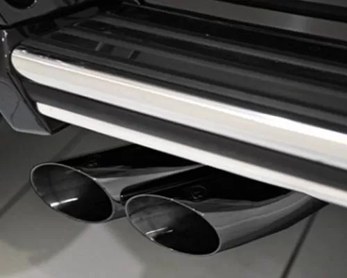 Brabus Valve Control Exhaust Black Chrome Tips Mercedes Benz G63 | G65 AMG 12-17 - 463-678-63-SC