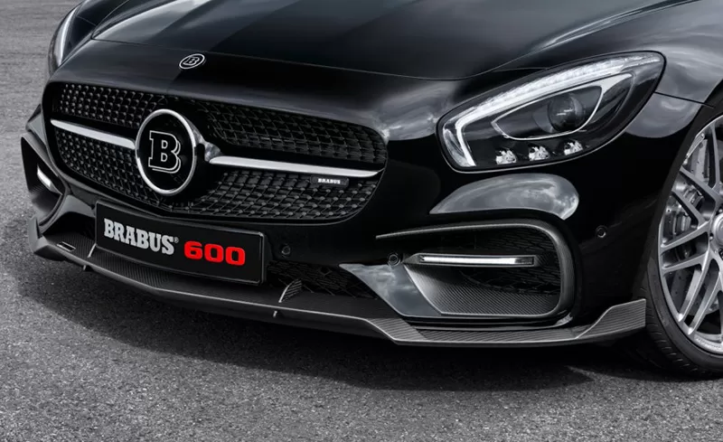 Brabus Gloss Carbon Fiber Front Spoiler Mercedes-Benz AMG GT | GT S 2015-2021 - 190-263-00
