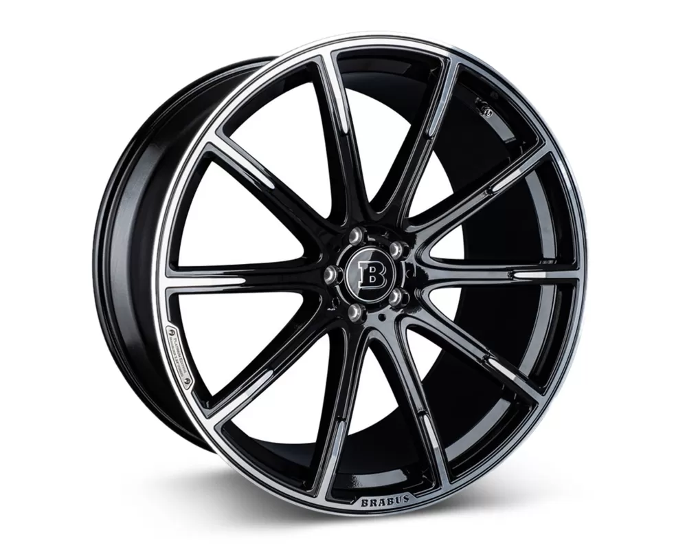 Brabus Monoblock Z Platinum Edition 10-spoke Wheel 12x22 ET45 Glossy Black Mercedes-Benz GT 63 AMG 2020 - Z12-202-45