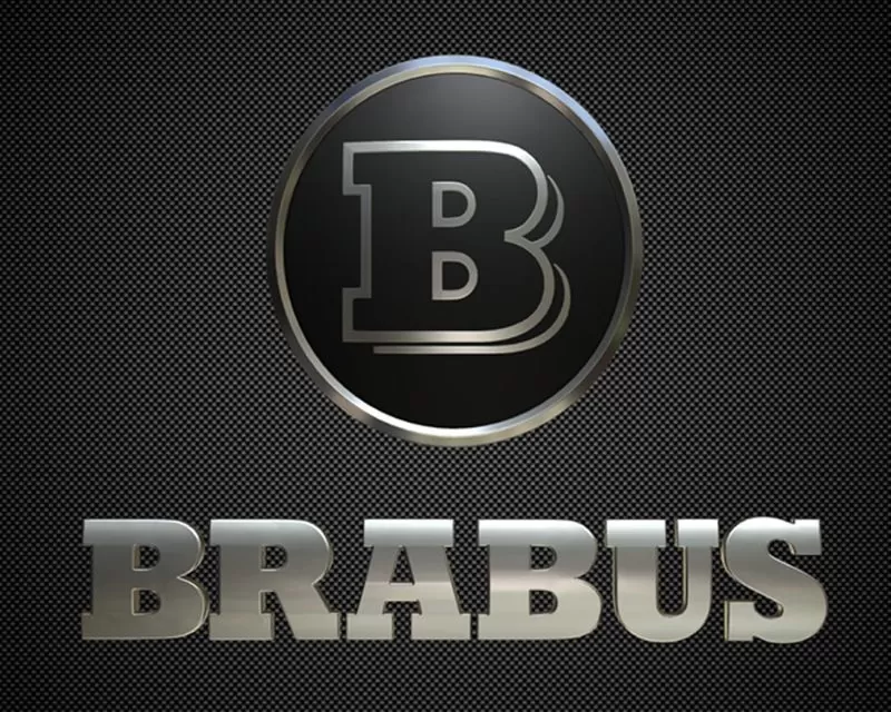 Brabus Illuminated Double B Logo For 222-300-00 Side Skirts Mercedes-Benz S65 AMG W222 15-16 - 222-351-45