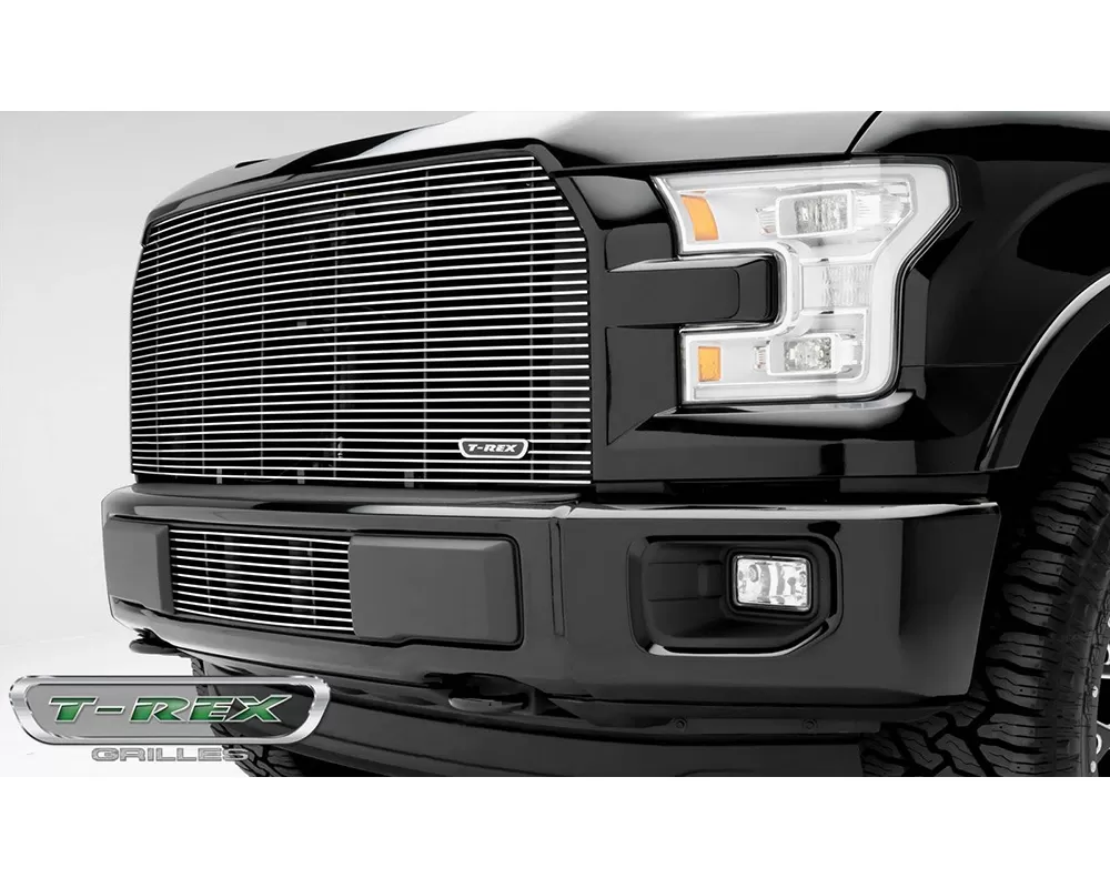 2015-2017 F-150 Billet Grille, Polished, 1 Pc, Replacement - PN #20573 - 20573