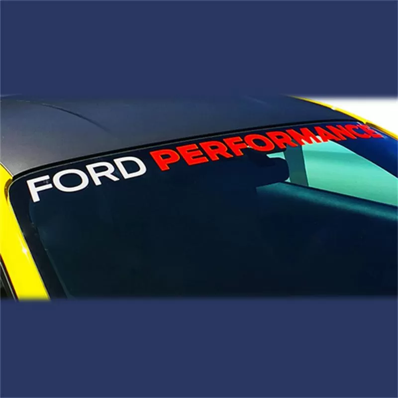 Ford Racing Ford Performance Windshield Decal - M-1820-MR