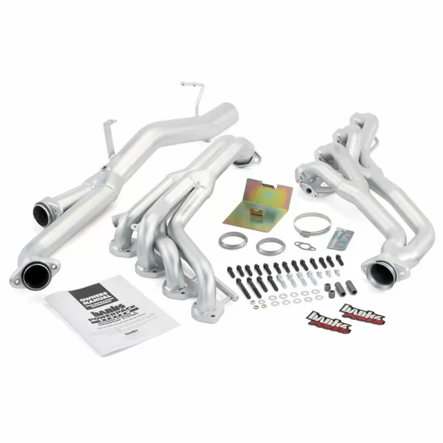 Banks Power Torque Tube Exhaust Header System Ford 460 Truck Automatic or Manual Transmission 1987-1989 - 48803