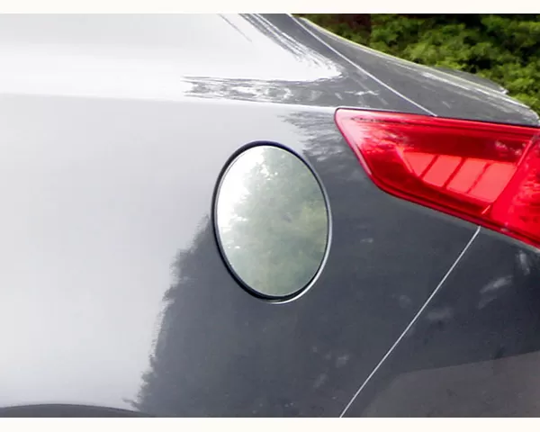 Quality Automotive Accessories 1-Piece Stainless Steel Gas Door Cover Trim Kia Optima 4-Door Sedan 2011-2015 - GC11805
