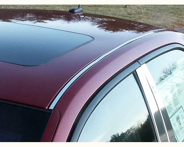 Quality Automotive Accessories 2-Piece Stainless Steel Roof Insert Trim Cadillac CTS 4-Door Sedan 2003-2007 - RI43250
