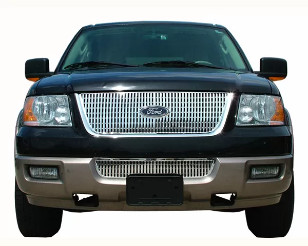 Quality Automotive Accessories 1-Piece Billet Grille Overlay Ford Expedition 4-Door SUV 2003-2006 - SGB43383