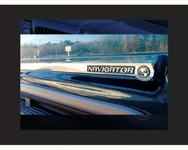 Quality Automotive Accessories 8-Piece Stainless Steel Rocker Panel Trim Insert Kit Lincoln Navigator 4-Door SUV 1998-1999 - TH38655