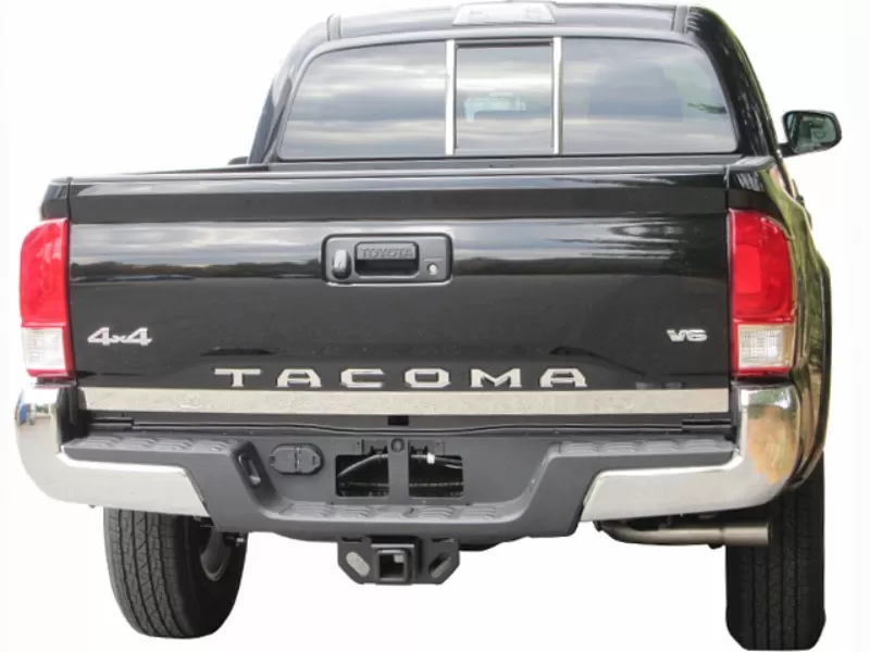 Quality Automotive Accessories 1-Piece Stainless Steel Tailgate Accent Trim Toyota Tacoma 4-Door 2016-2022 - RT16175