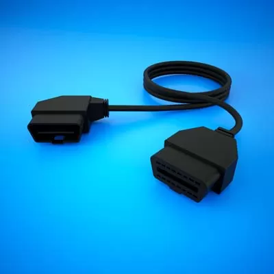 HP Tuners MPVI2 OBD2 5ft Cable Extension Right Angle - H-002-03