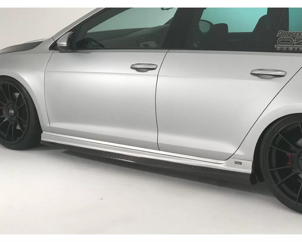 Varis Solid & Joker 12K Carbon Side Under Skirts Volkswagen Golf | GTI MK7 2015-2019 - HAW-003C